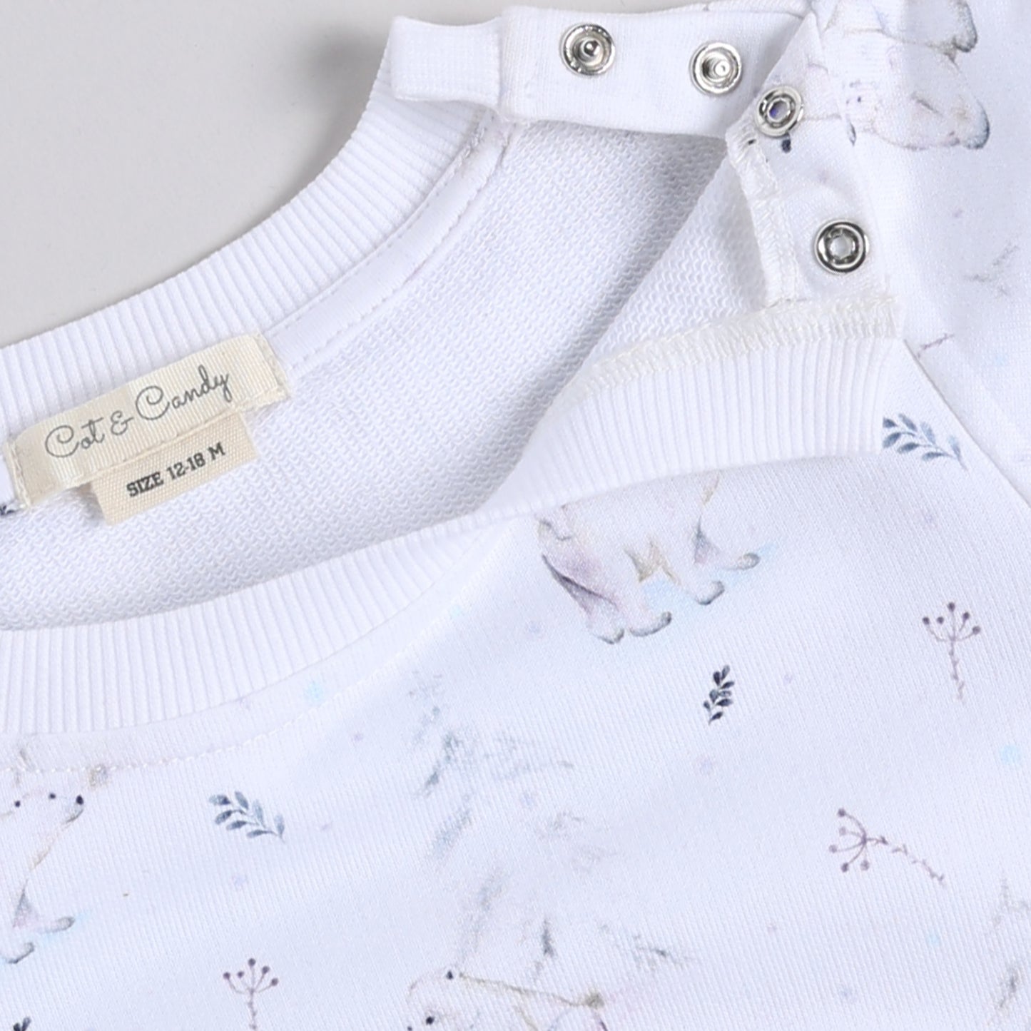 Get Constellation Bear Organic Fleece Over Size Sweatshirt for your 12-18 months baby - CotandCandyBaby