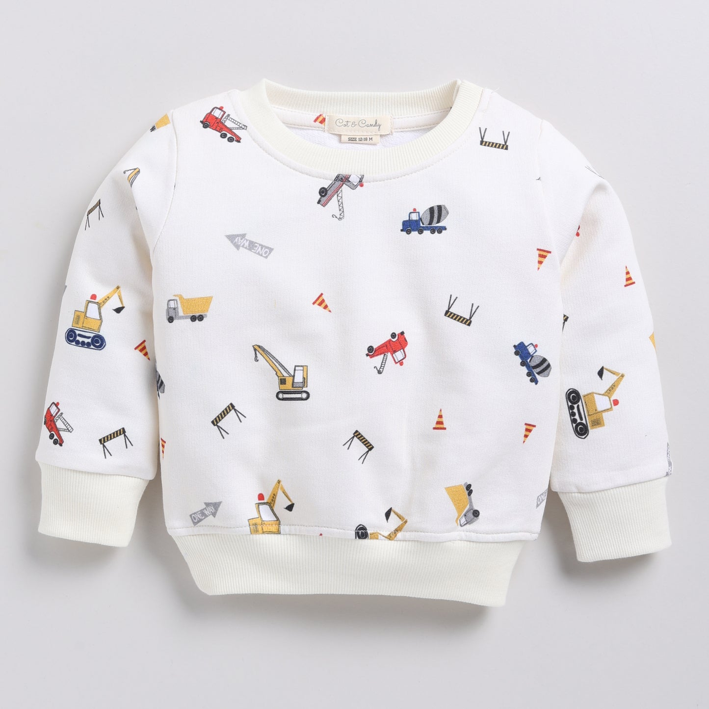 Purchase Construction Organic Fleece Sweatshirt