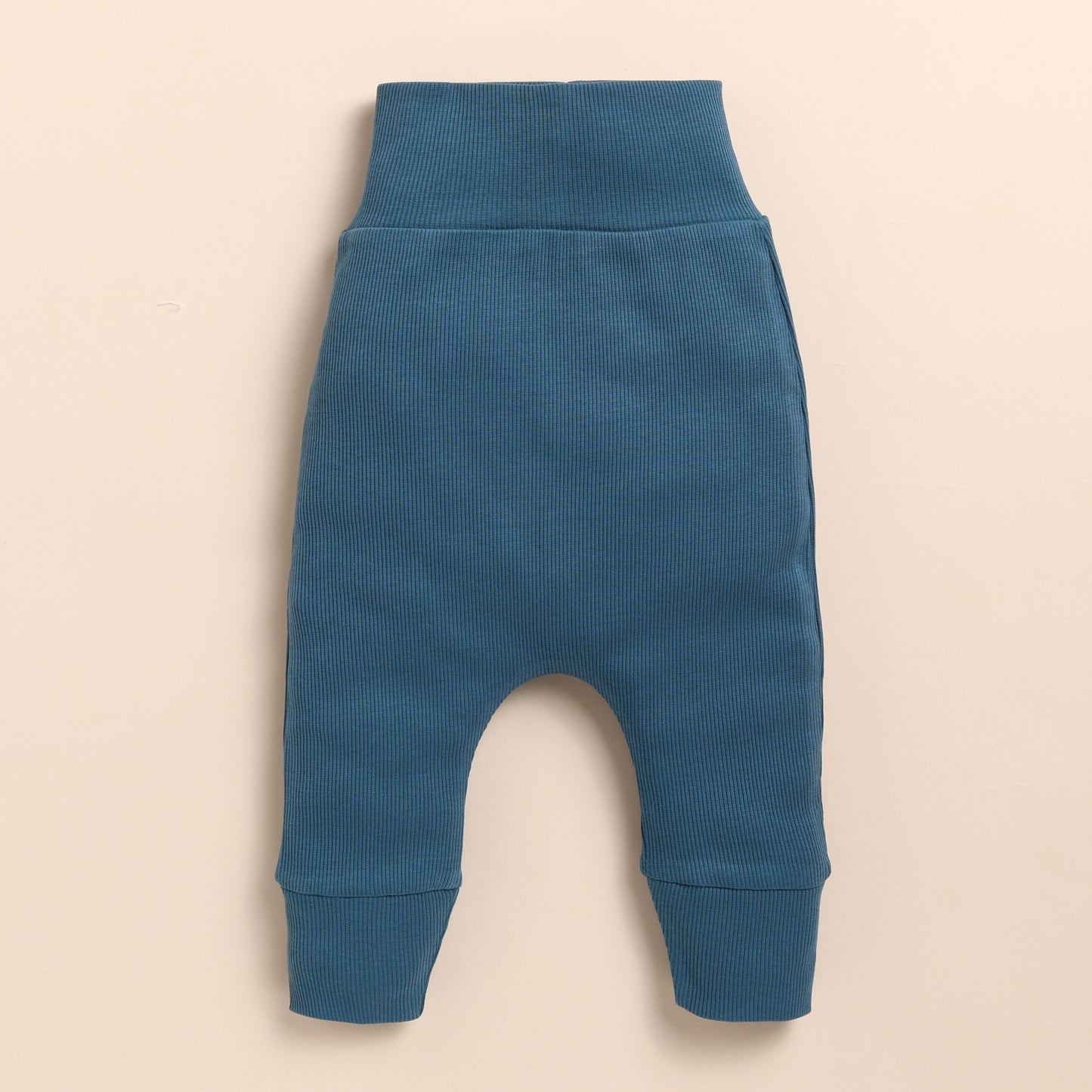 Denim Organic drawstring legging for newborn baby
