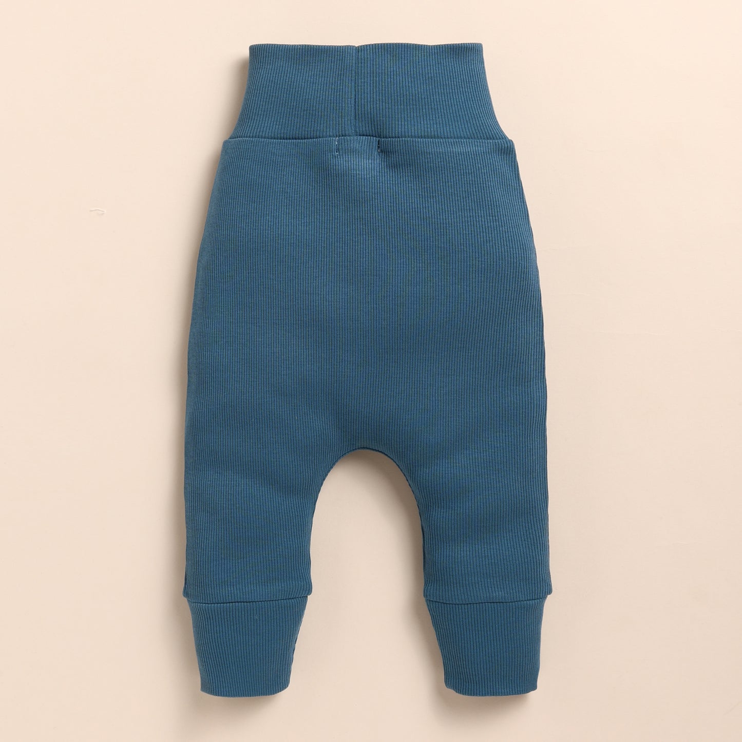 Denim Organic drawstring pant for 0-3 months baby