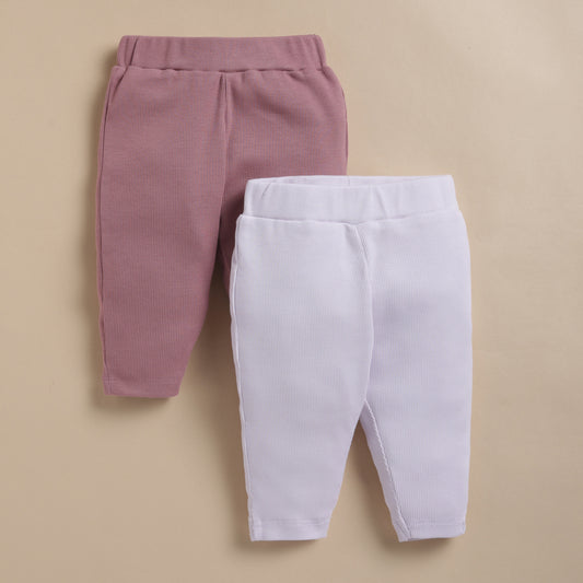 Nostalgia Rose + Lavender Fog Organic Pencil Leggings