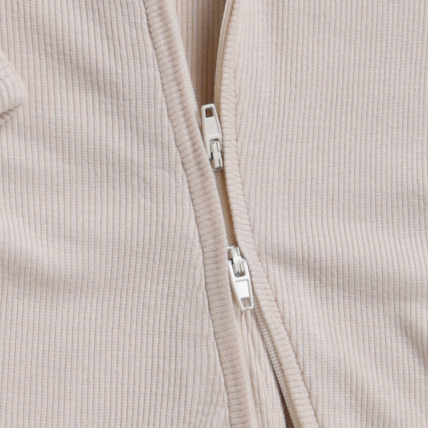 Milk + Oatmeal + Latte Organic Zipsuit