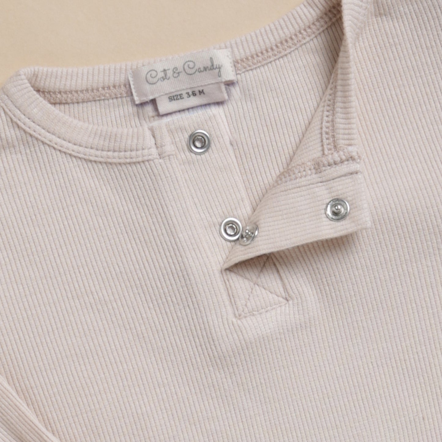 Milk + Oatmeal + Latte Organic Long Sleeve Bodysuit