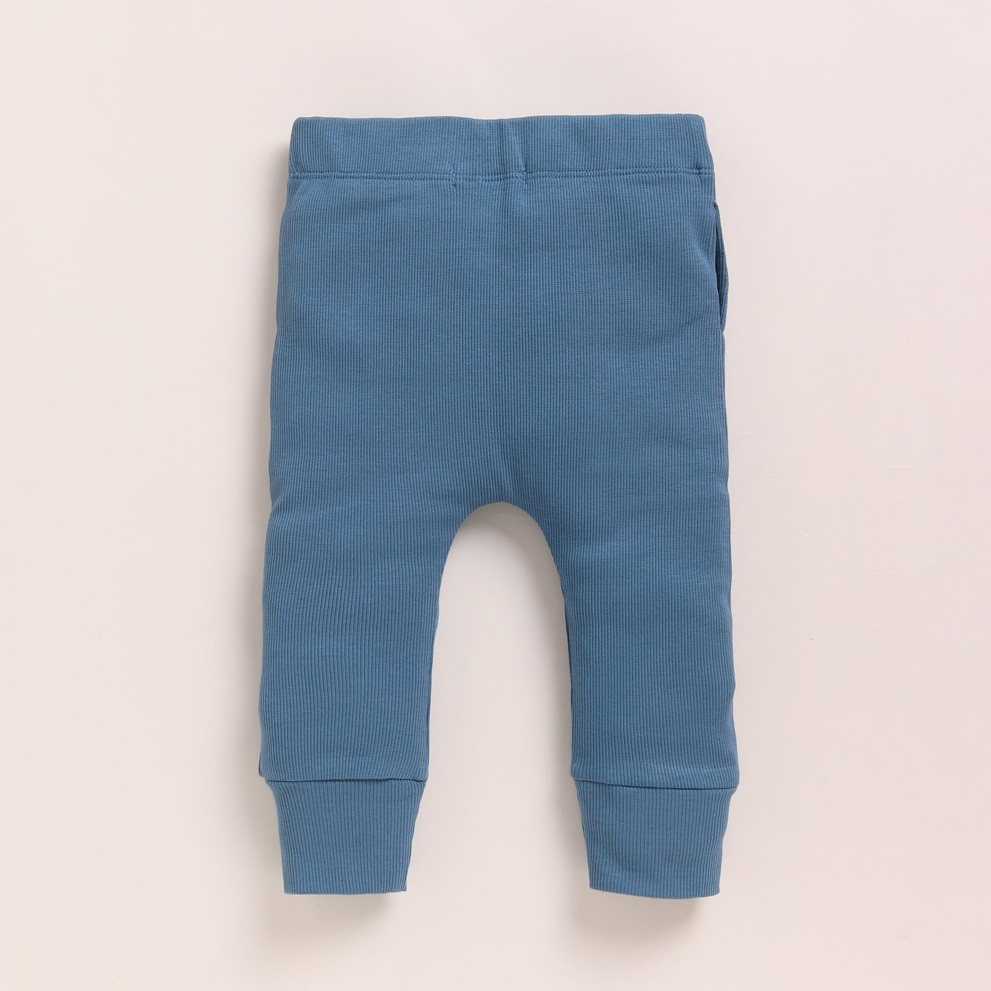 Spring Floral + Denim Organic Muslin Oversized Tee With Legging