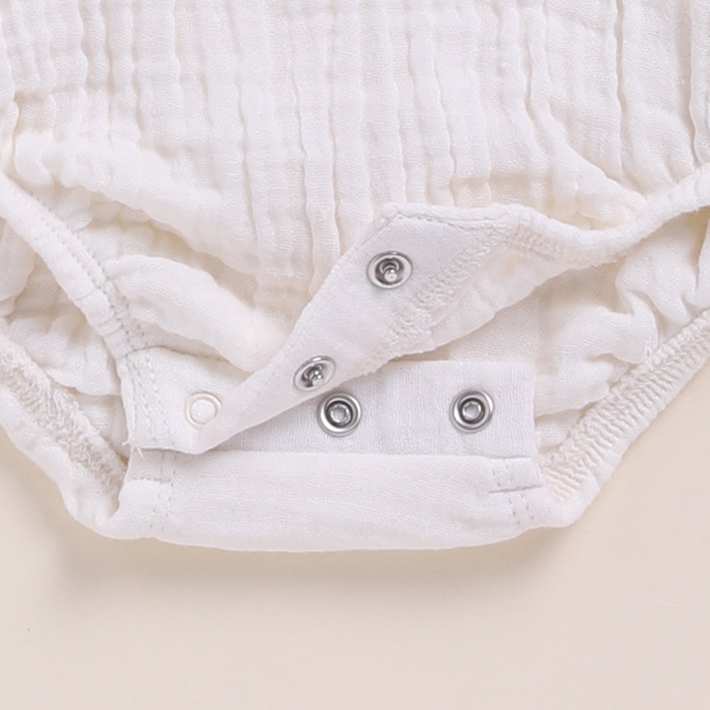 Milk + Cocoa Whisper Organic Muslin Bubble Romper Pack Of 2