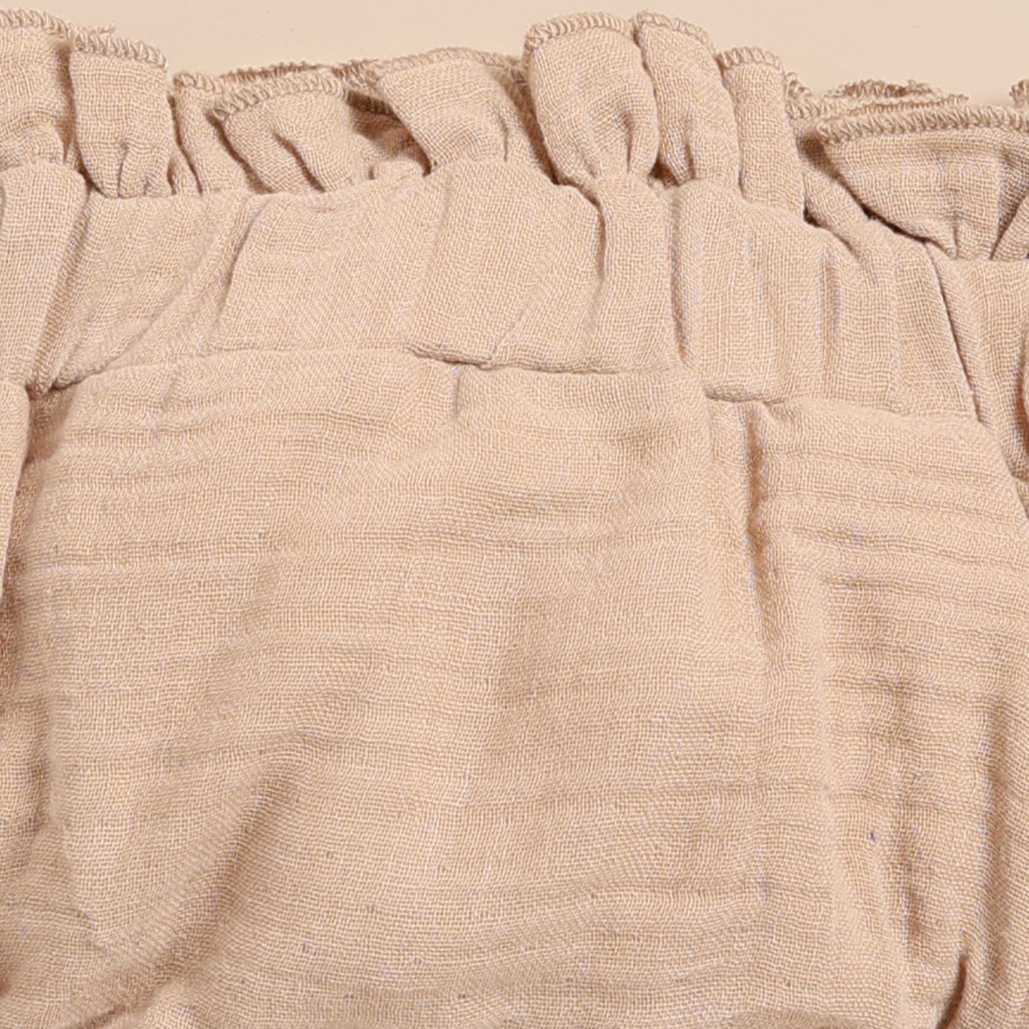 latte Organic Muslin High Waist Bloomer for 0-18 months baby