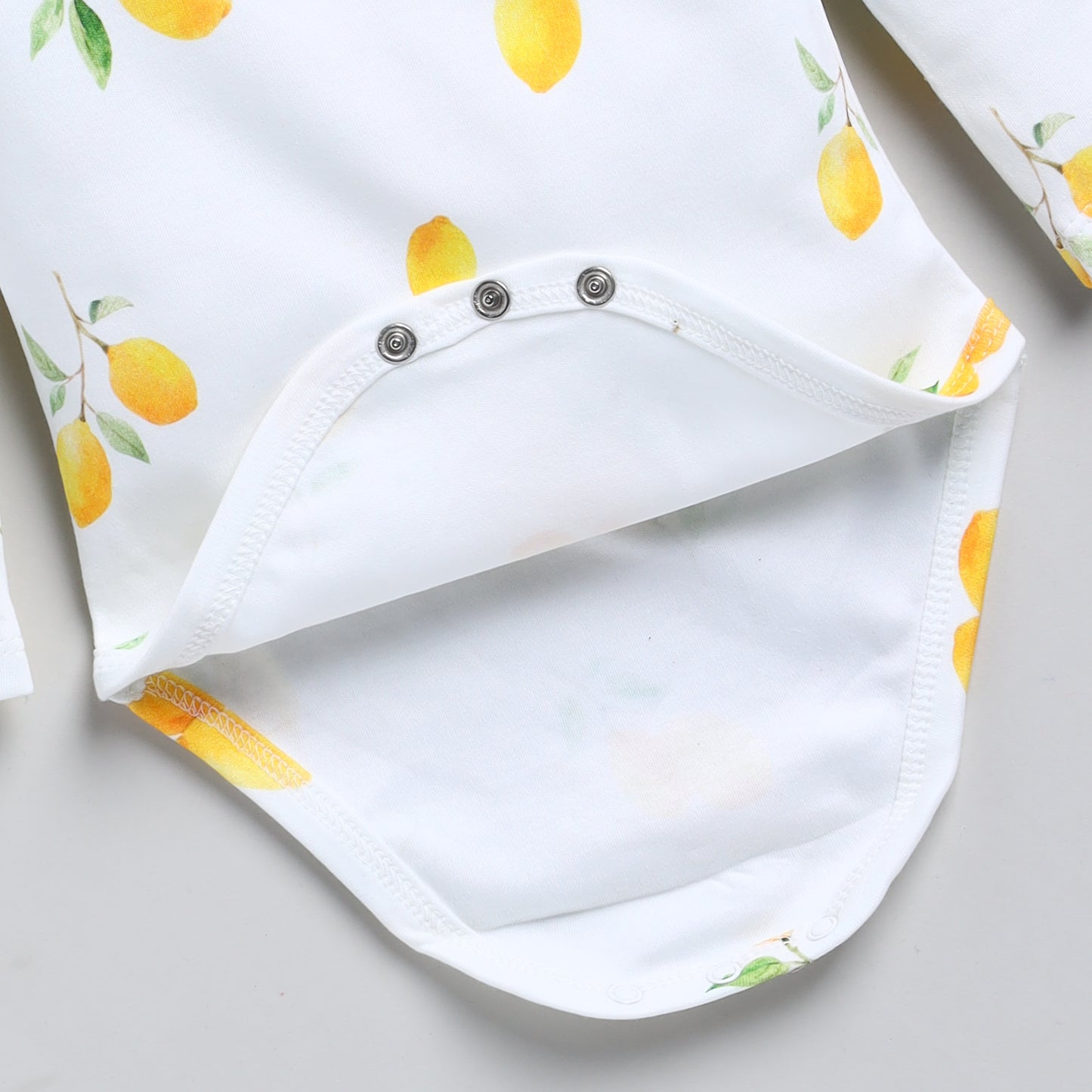Lemon Love Collection Organic Long Sleeve Bodysuit