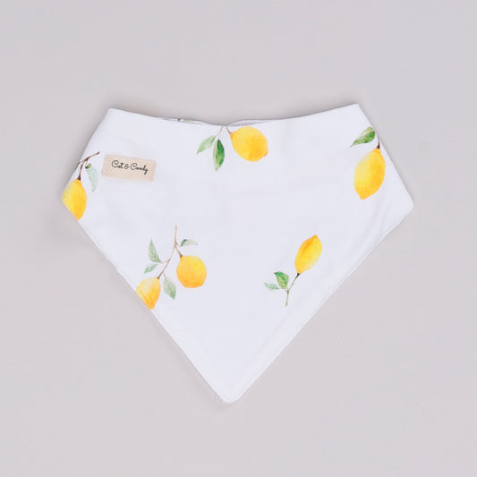 Lemon Love Collection Organic Dribble Bib