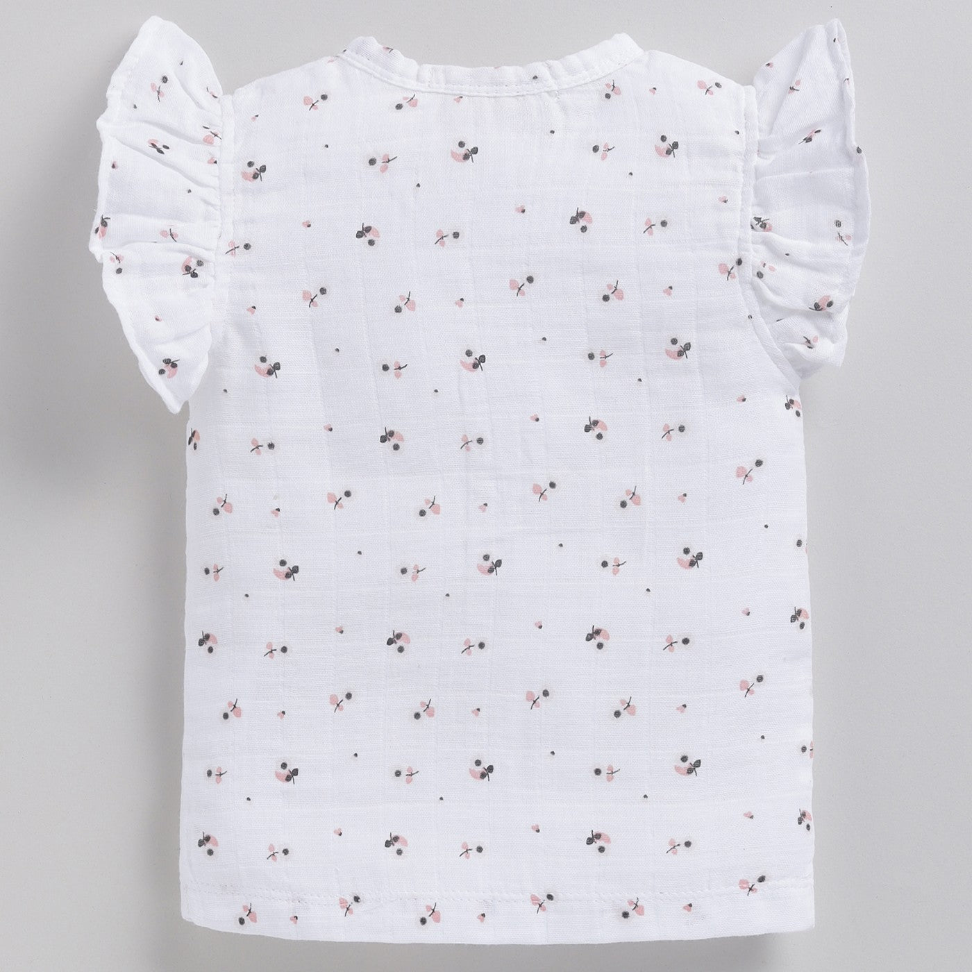 Wild Flower Print Organic Jabla Top