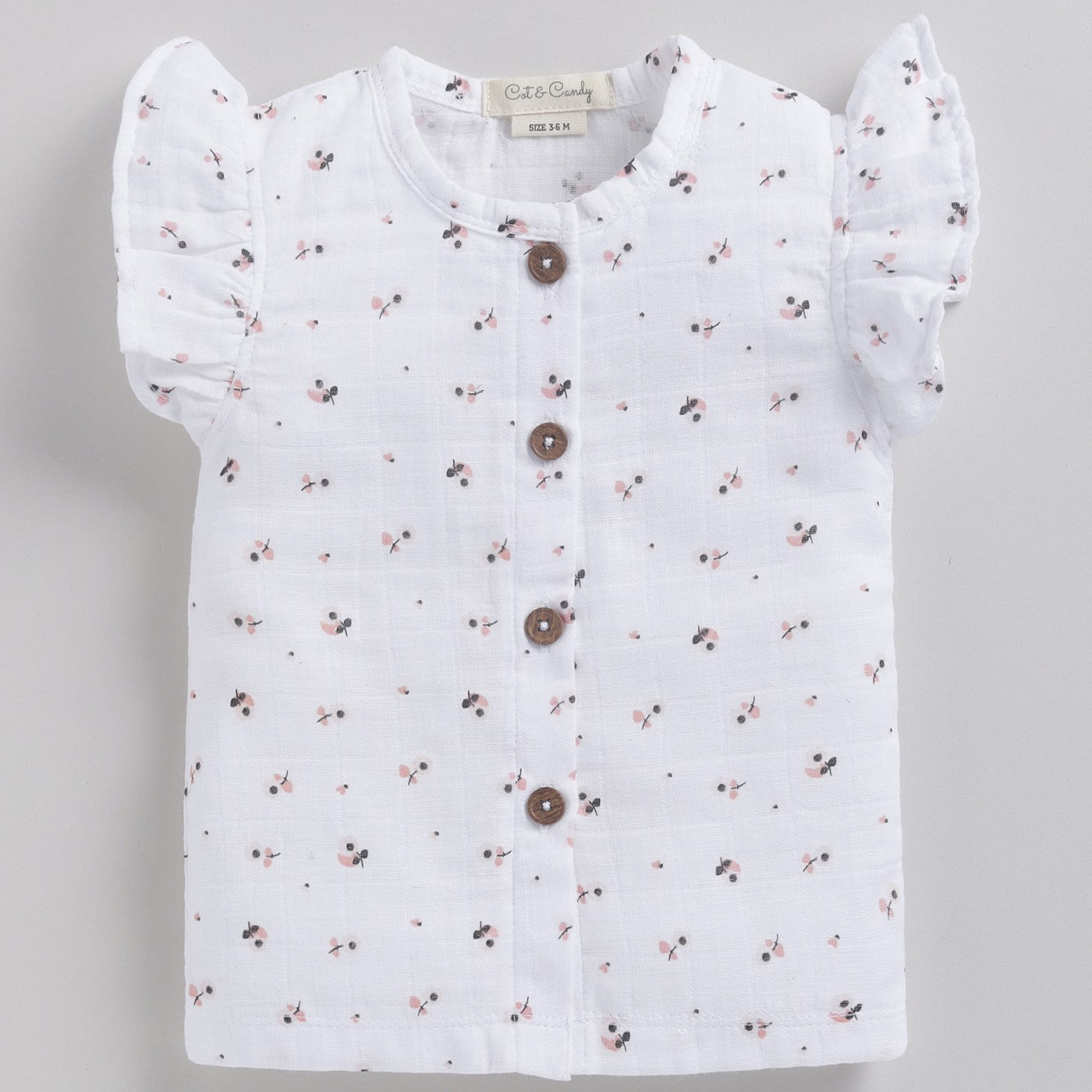 Wild Flower Print Organic Jabla Top
