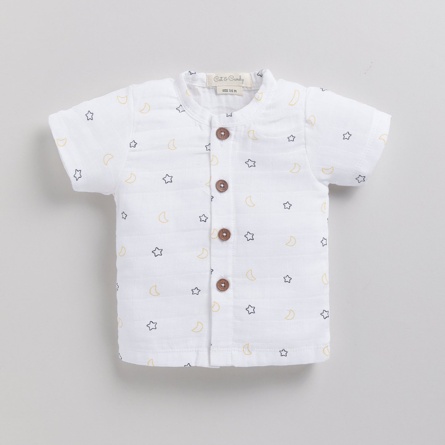 Printed Organic Muslin Jhabla Top Pack Of 3
