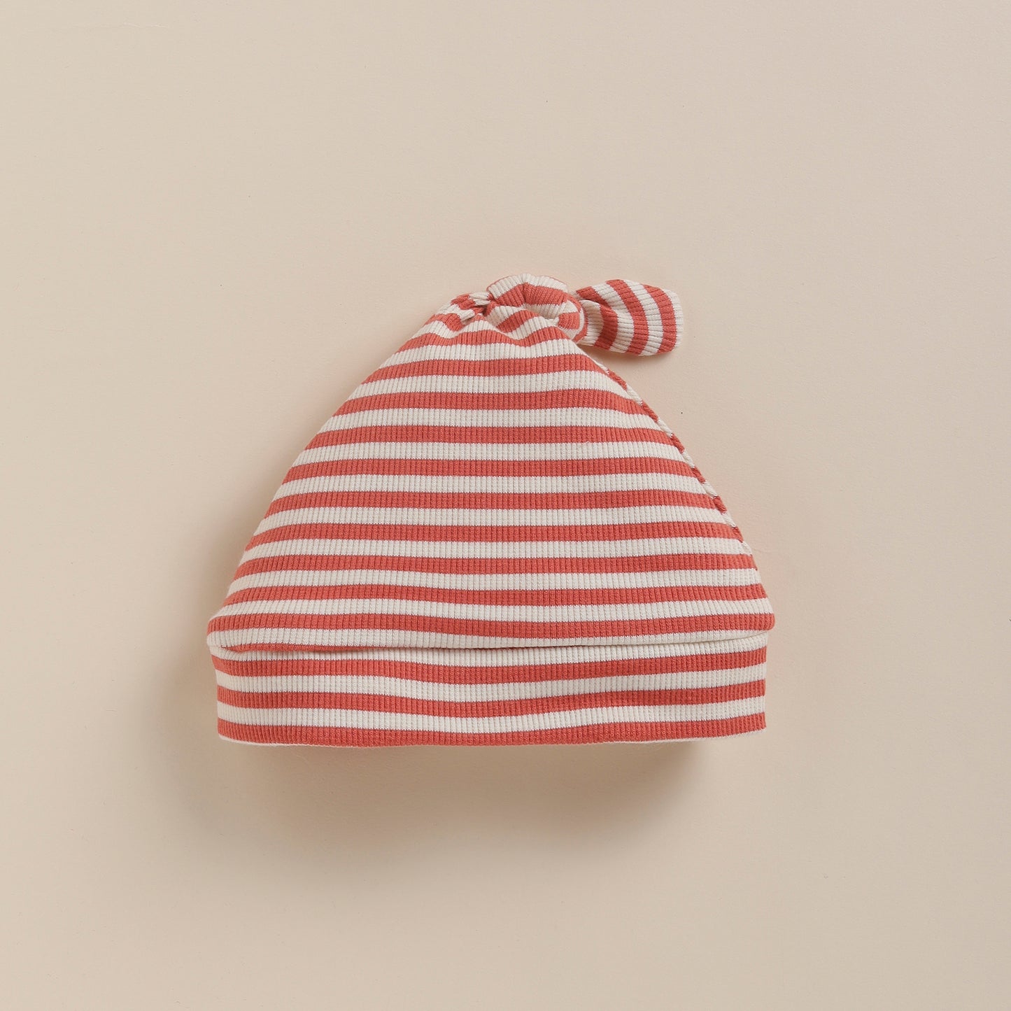 Berry Stripe Organic Beanie