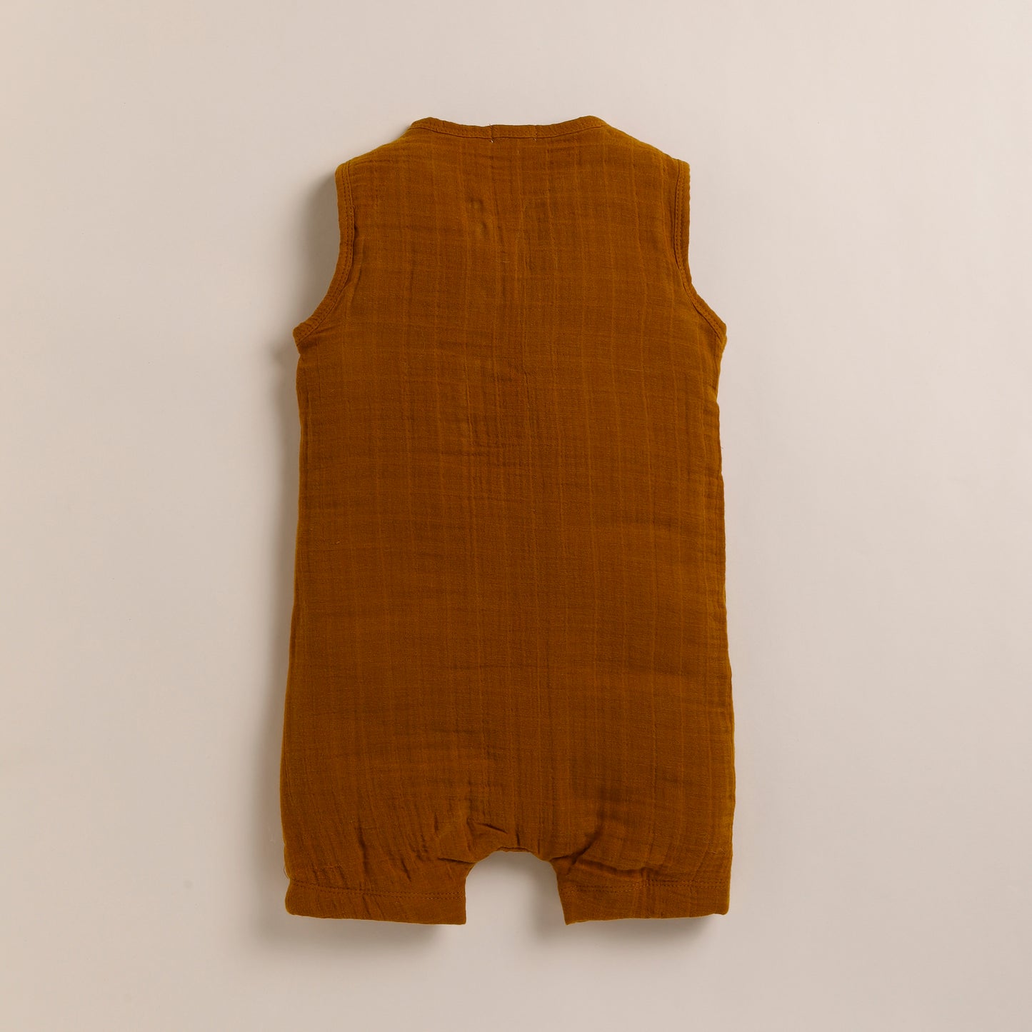 Ginger Organic Muslin Half Romper