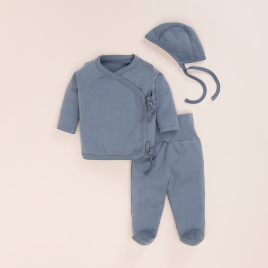 Aqua Organic Layette Set