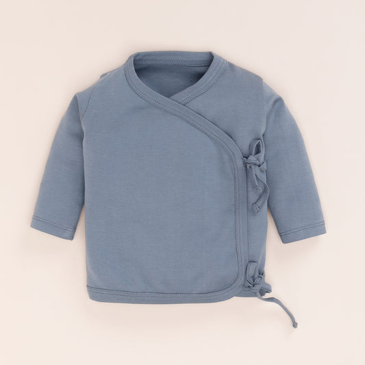 Aqua Organic Kimono Top