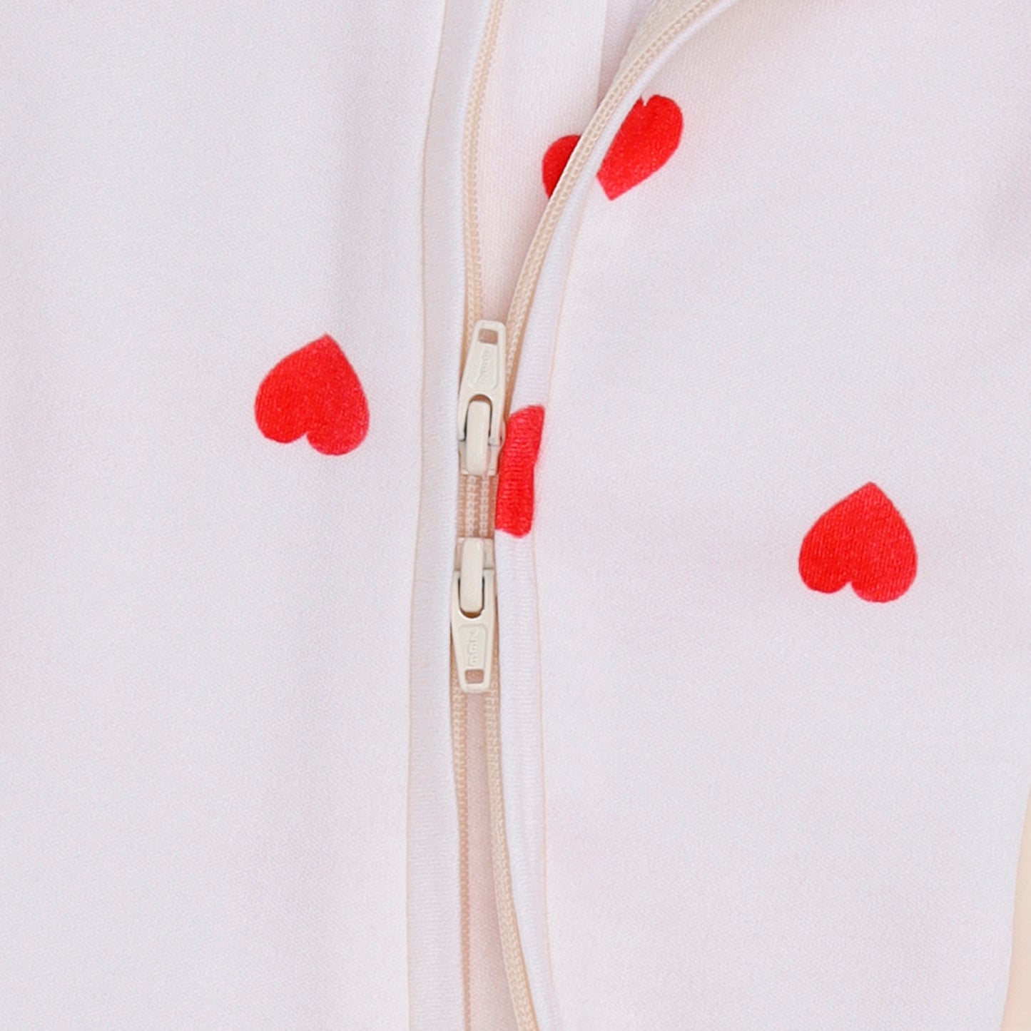 Tiny Love collection Organic cotton long sleeve Zipsuit for infants baby