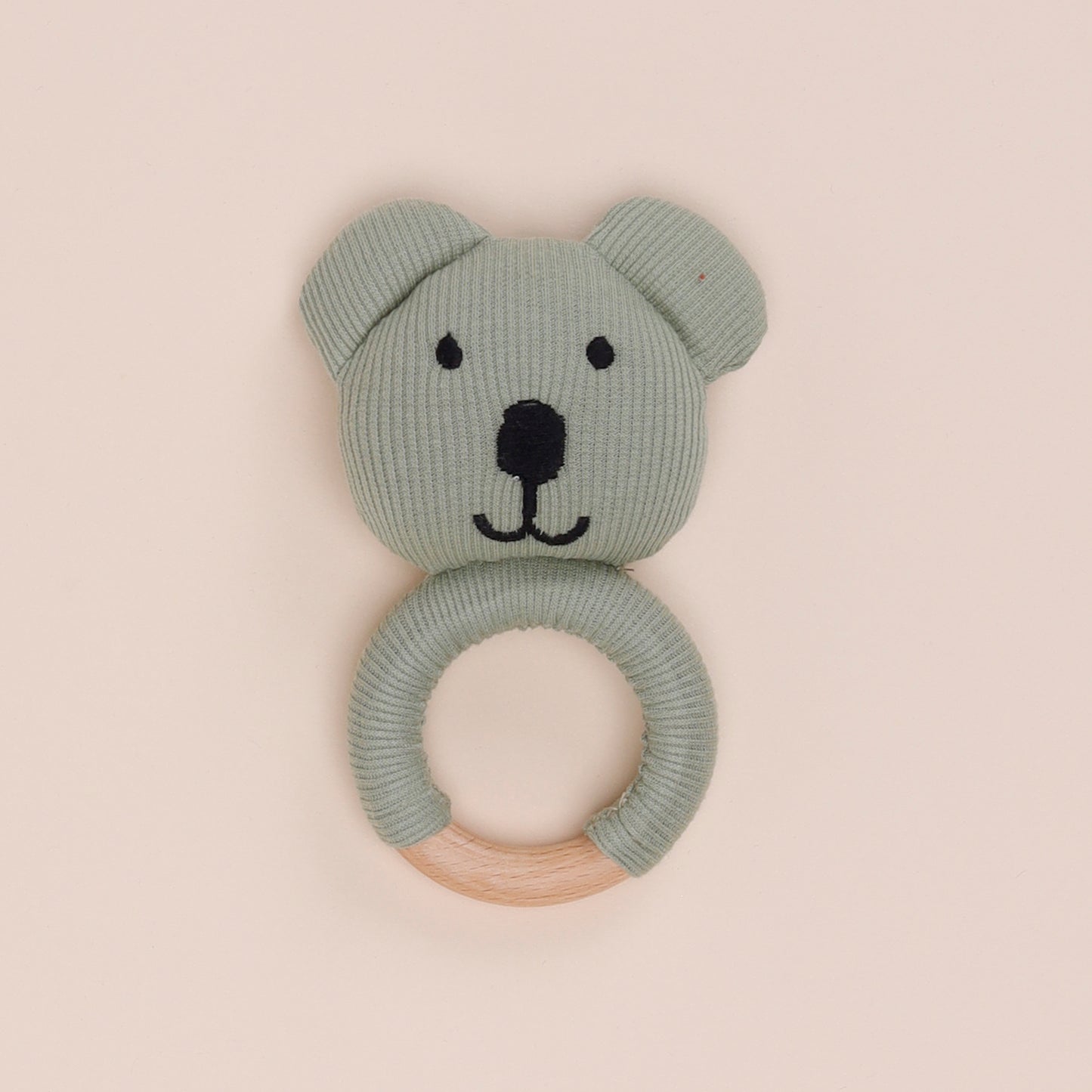 Sage Organic Baby Rattle Toy