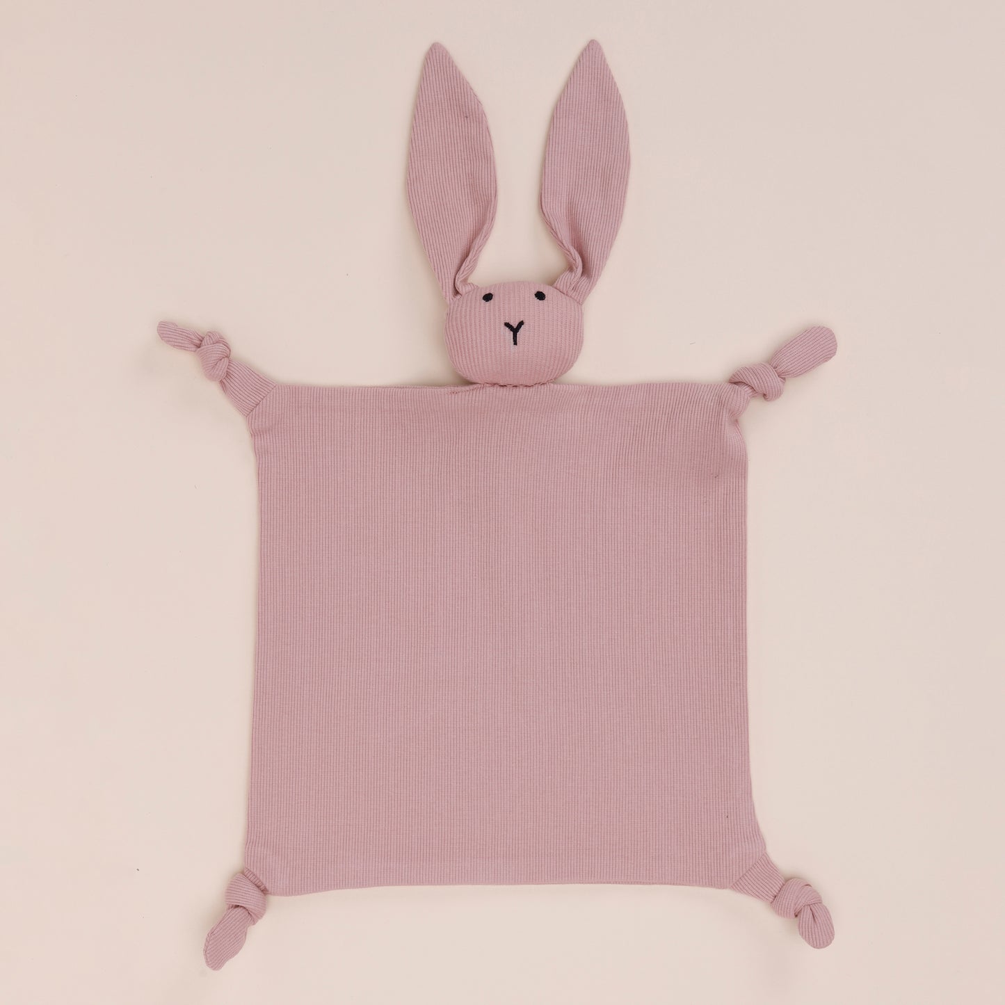 Blush Pink Organic Baby Security Toy