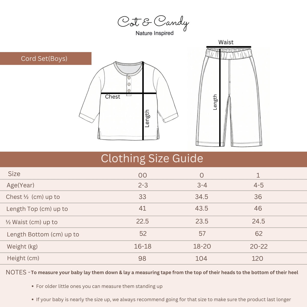 Sage Organic Cordset Boy Version