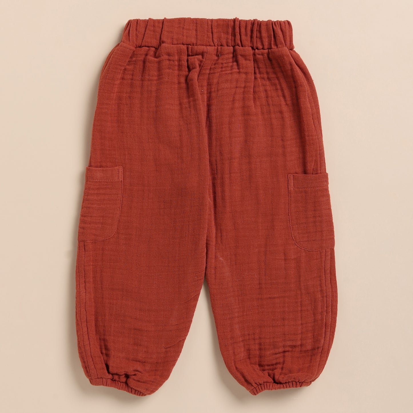 Picante Organic Muslin Long Sleeve Henley Tshirt With Lounge Pant Set