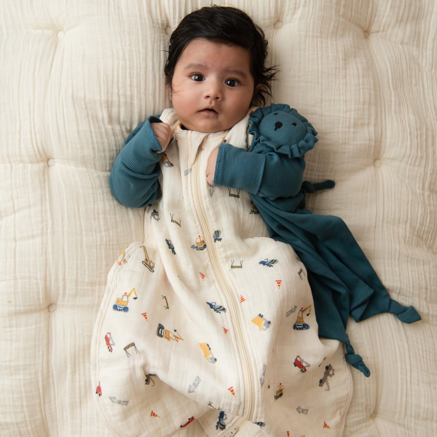 Construction Organic Baby Muslin Sleeping Bag