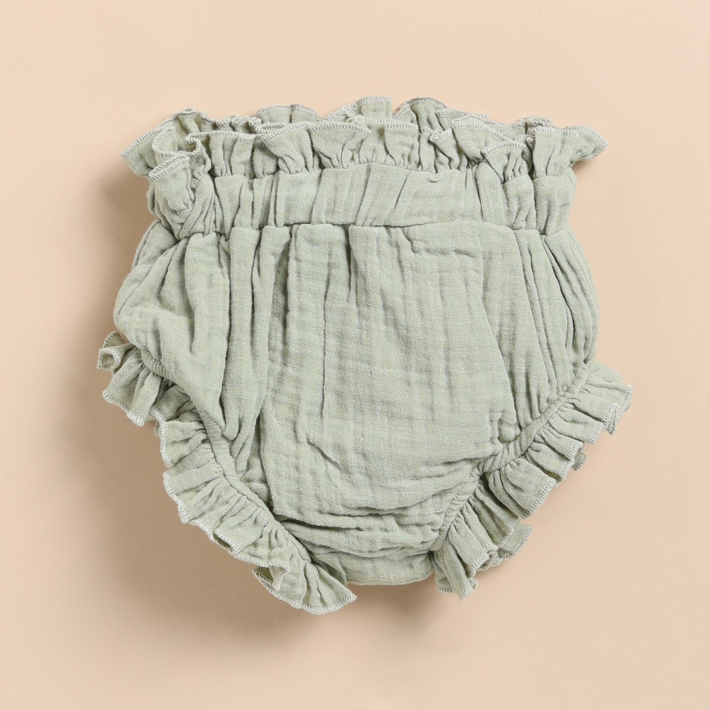 Sage Organic Muslin High Waist Bloomer for 0-18 months baby