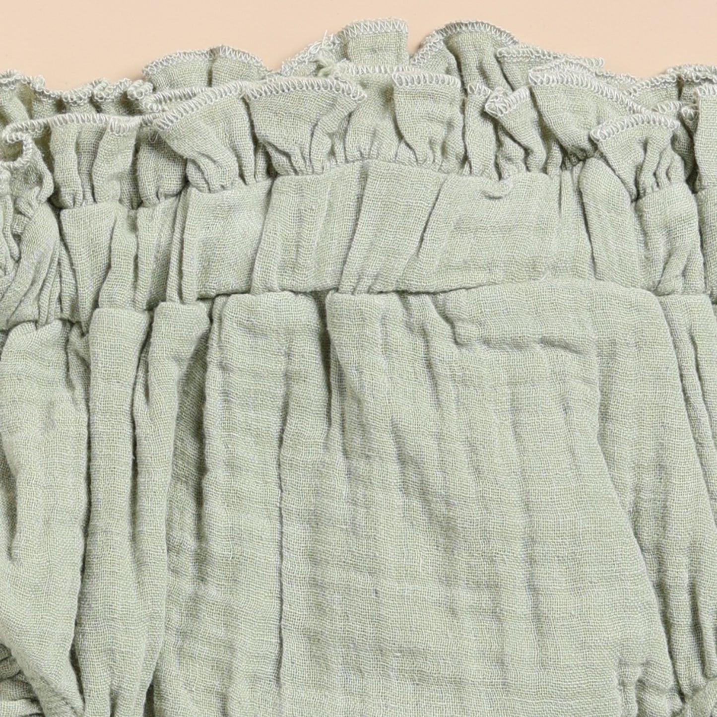 Sage Organic Muslin High Waist Bloomer for infants baby