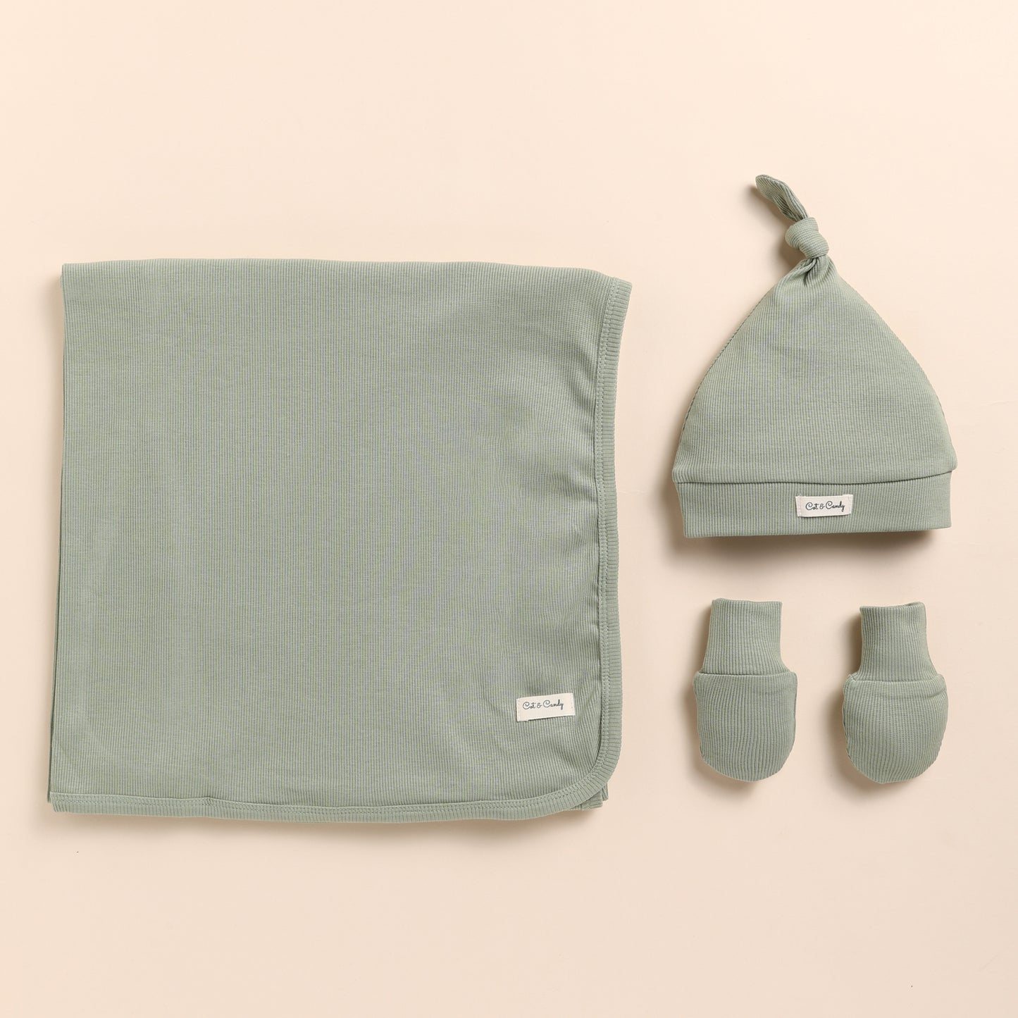 Sage color Newborn Bundle Pack for newborn baby