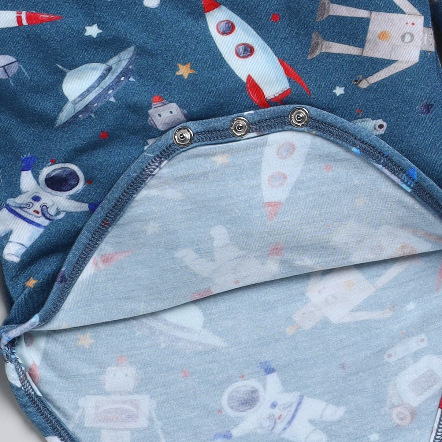 Space Explorer Collection Organic Long Sleeve Bodysuit