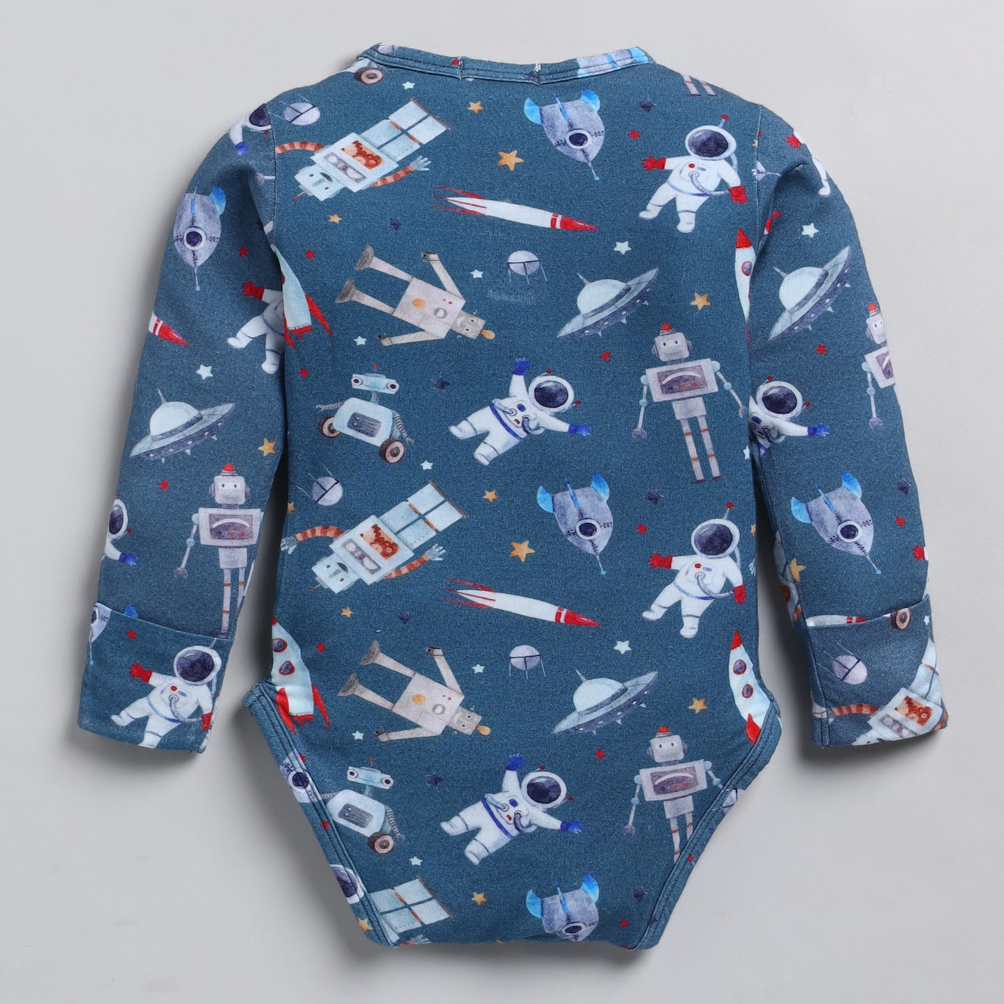 Space Explorer Collection Organic Long Sleeve Bodysuit