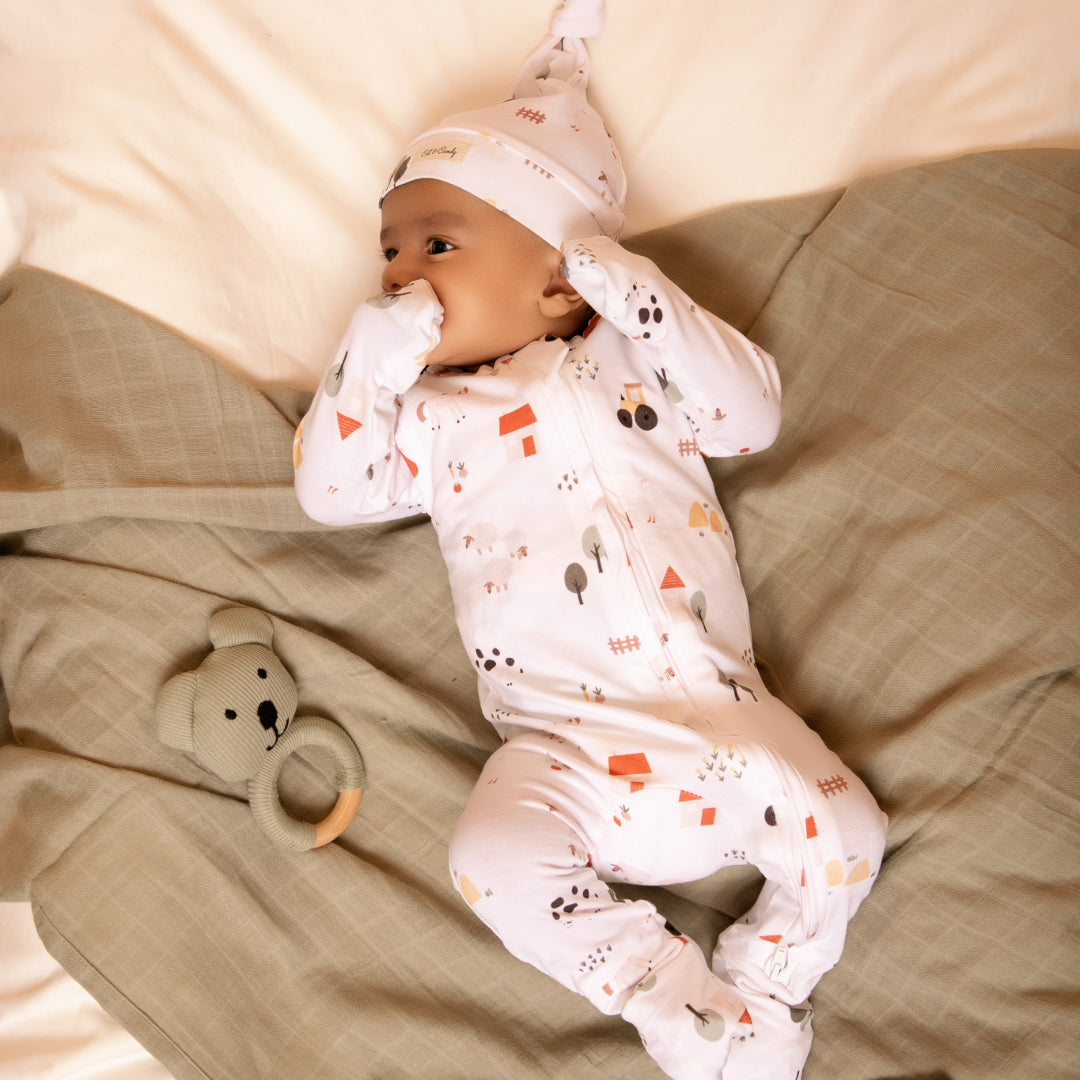 Sage Organic Baby Rattle Toy