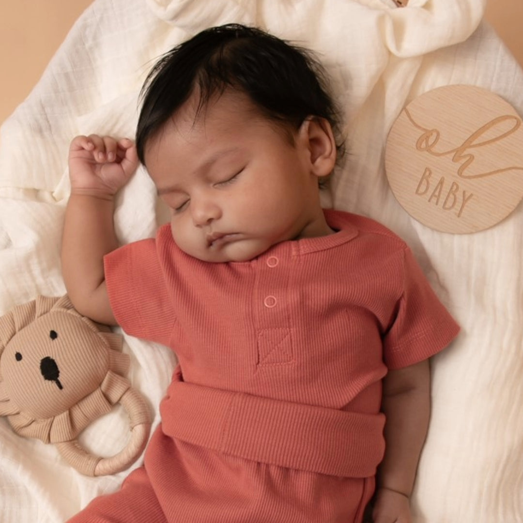 Berry Organic Short Sleeve Bodysuit