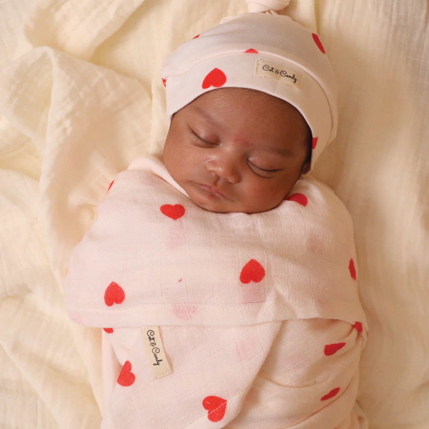 organic cotton muslin swaddle