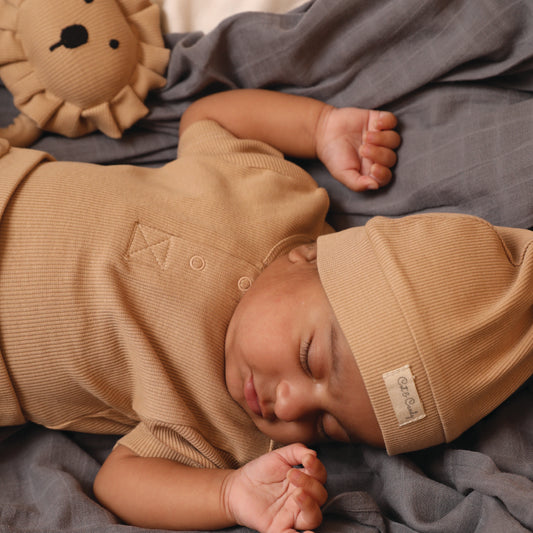 Latte Organic Beanie