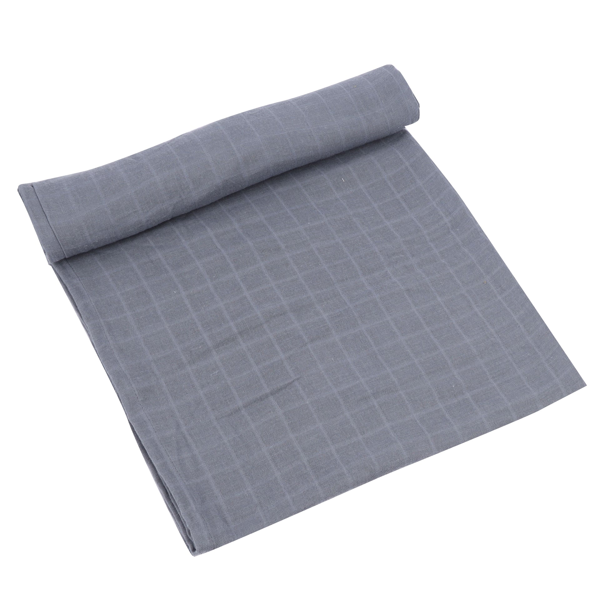 Aqua Organic Muslin Swaddle Wrap for newborn baby