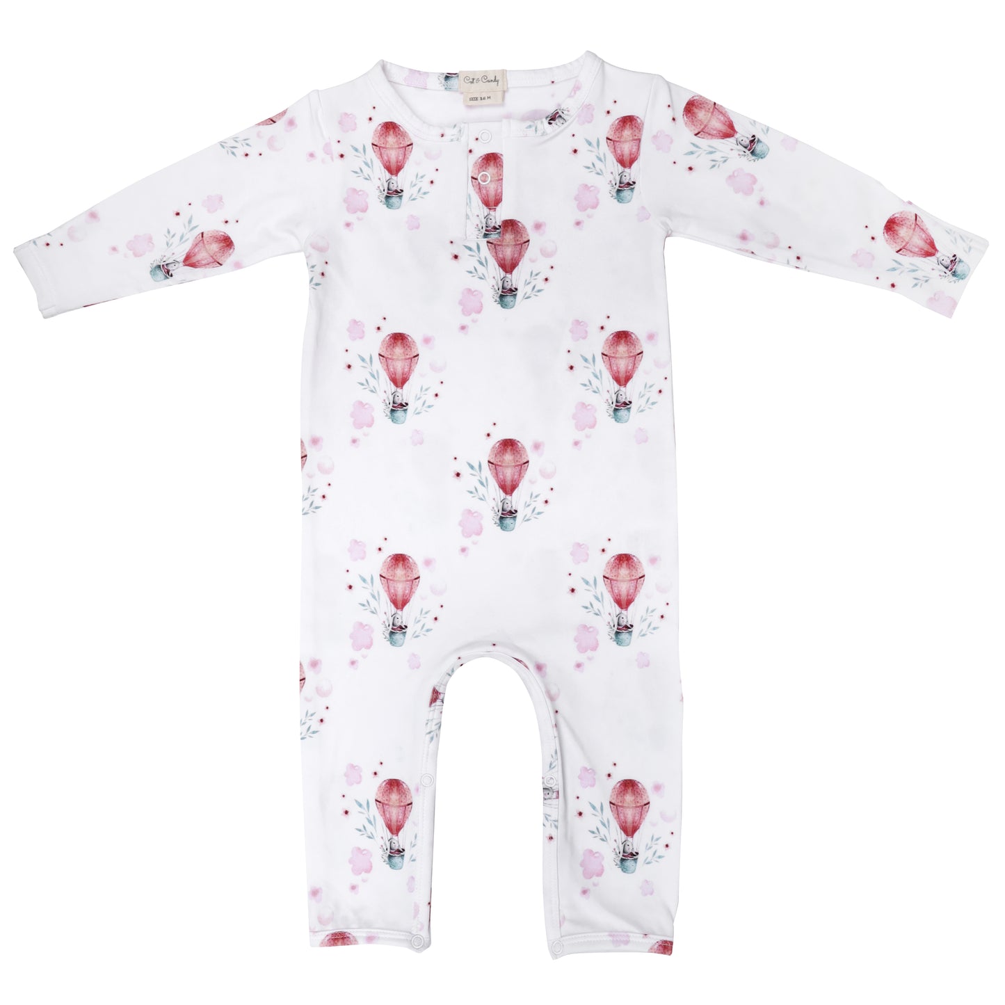 Bunny Expedition Organic Sleep Suit