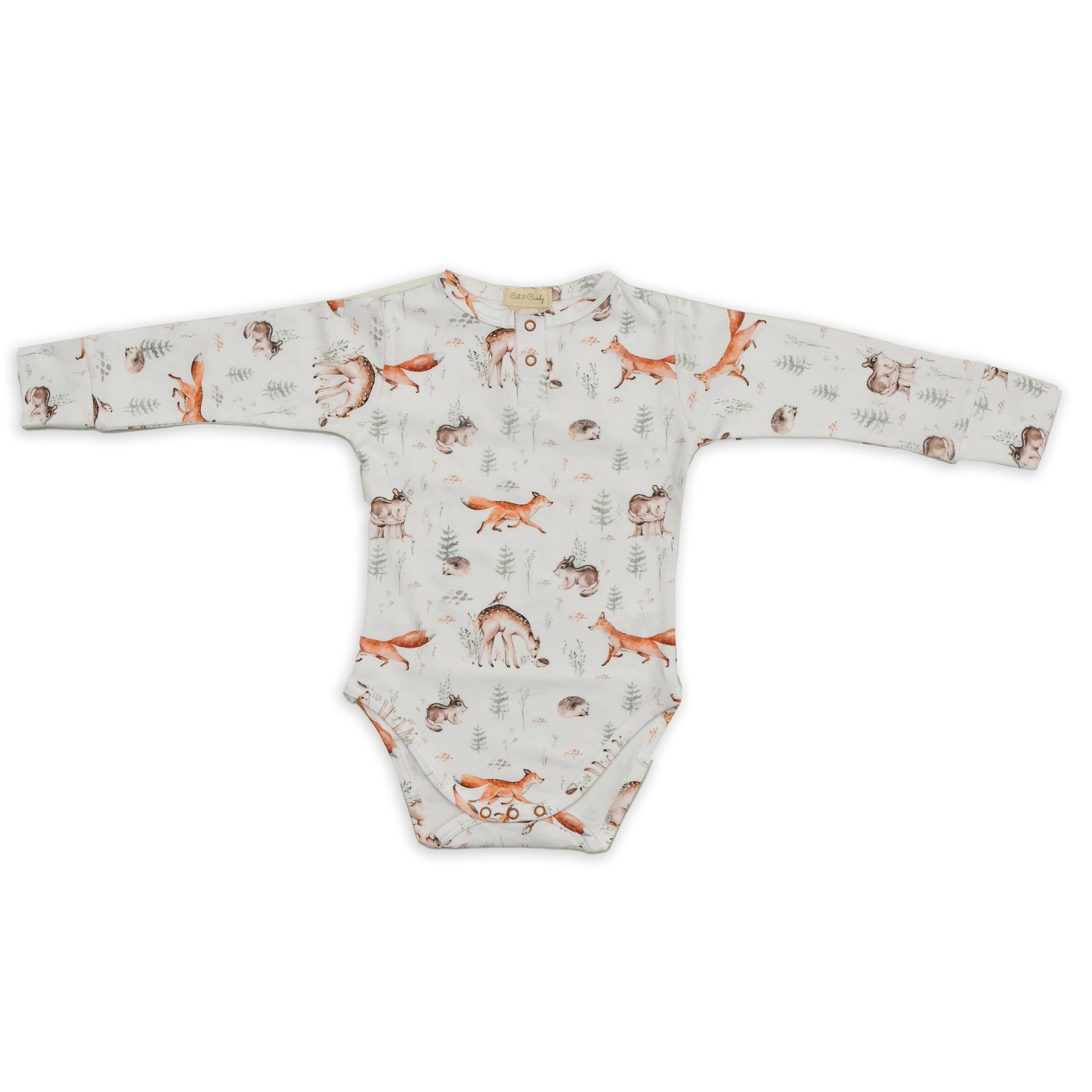 Fox Collection Organic Bodysuit