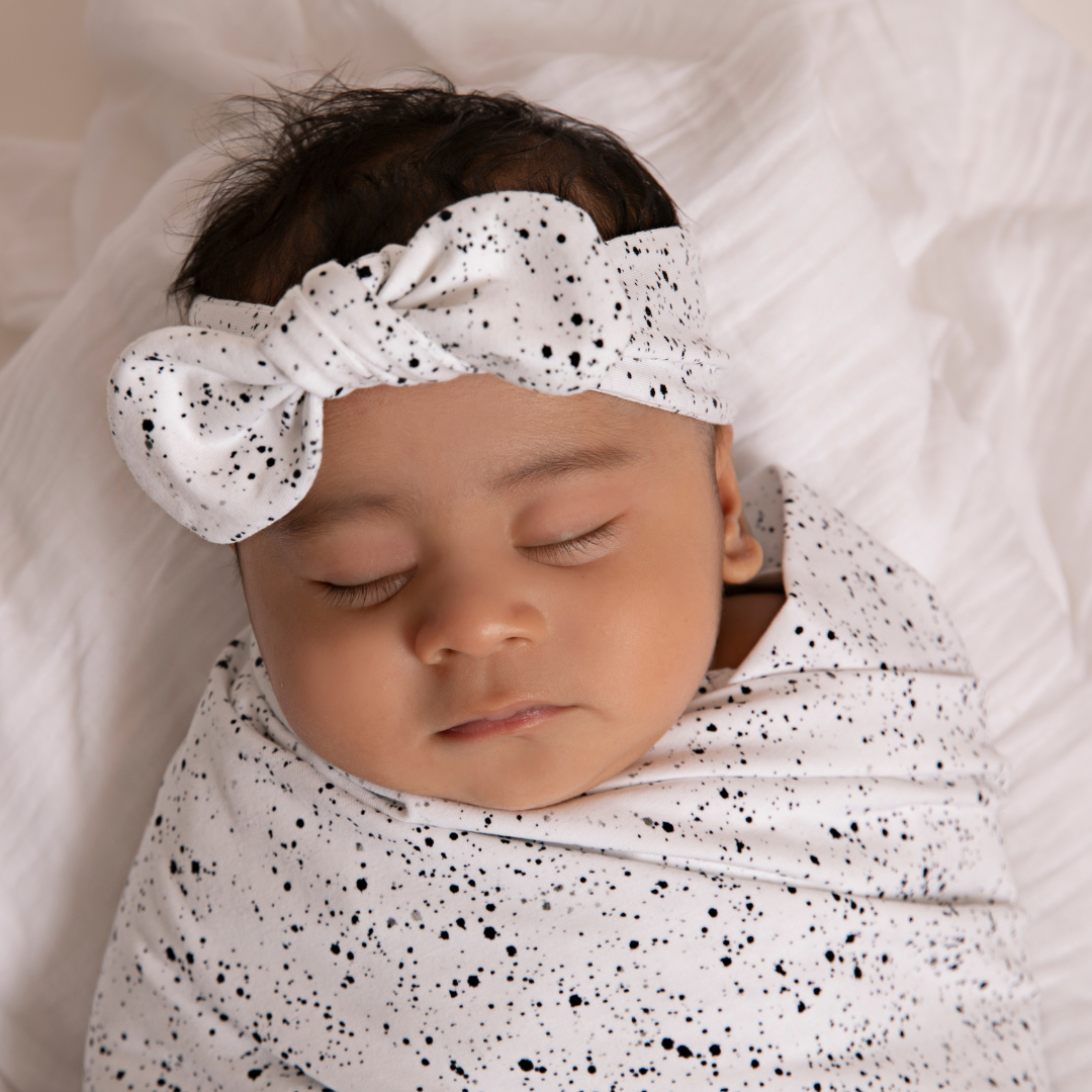 Dalmatian Print Organic headband