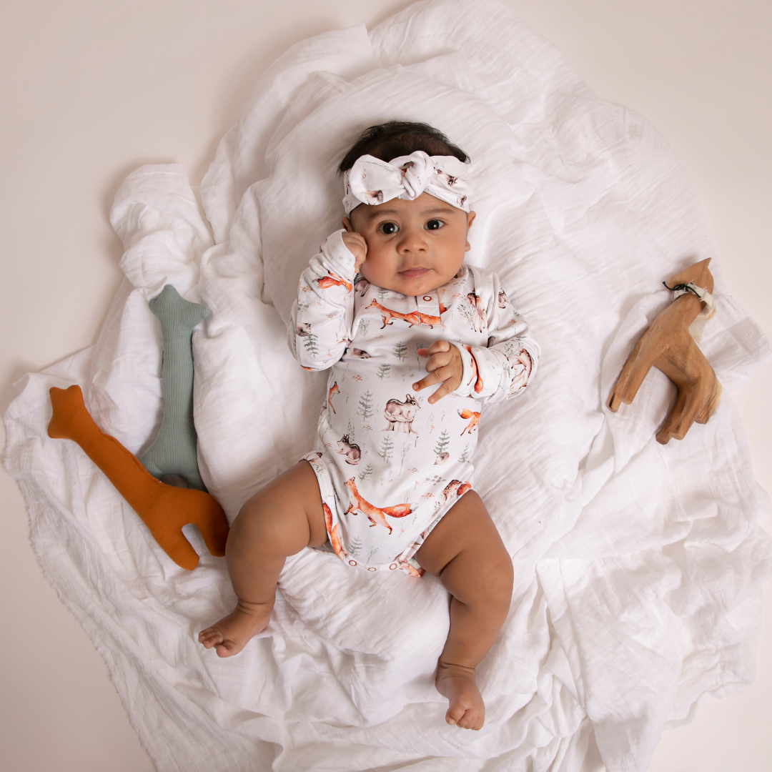 Fox Collection Organic Bodysuit