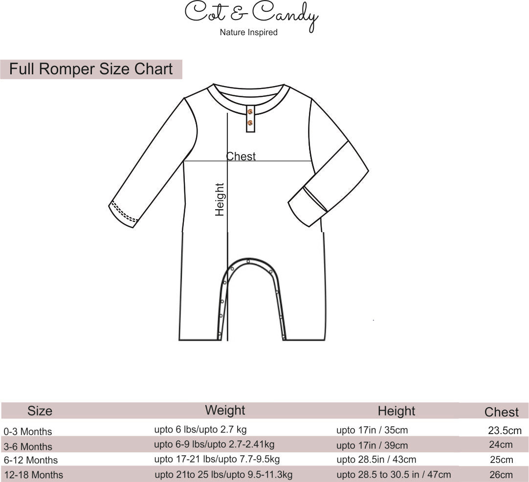 Wild forest Collection Organic Sleep Suit