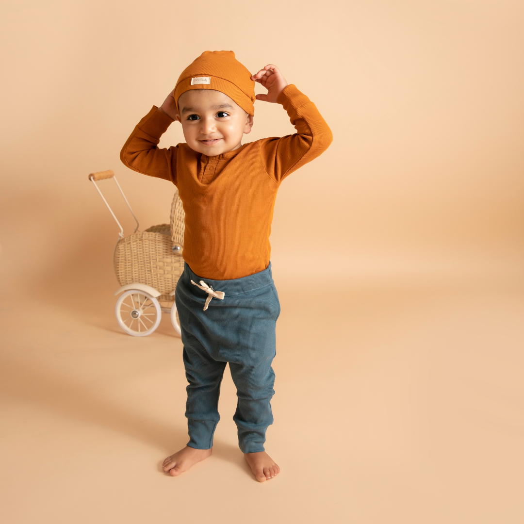 Rust Organic Beanie