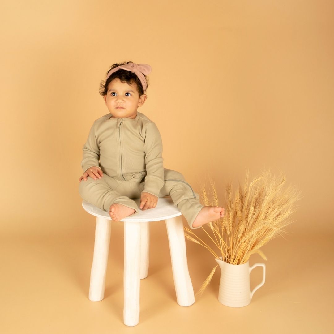 Sage Organic Zipsuit