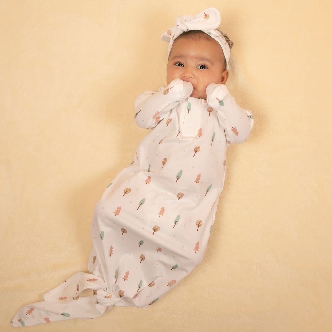 Woodland Collection Organic Knotted Gown