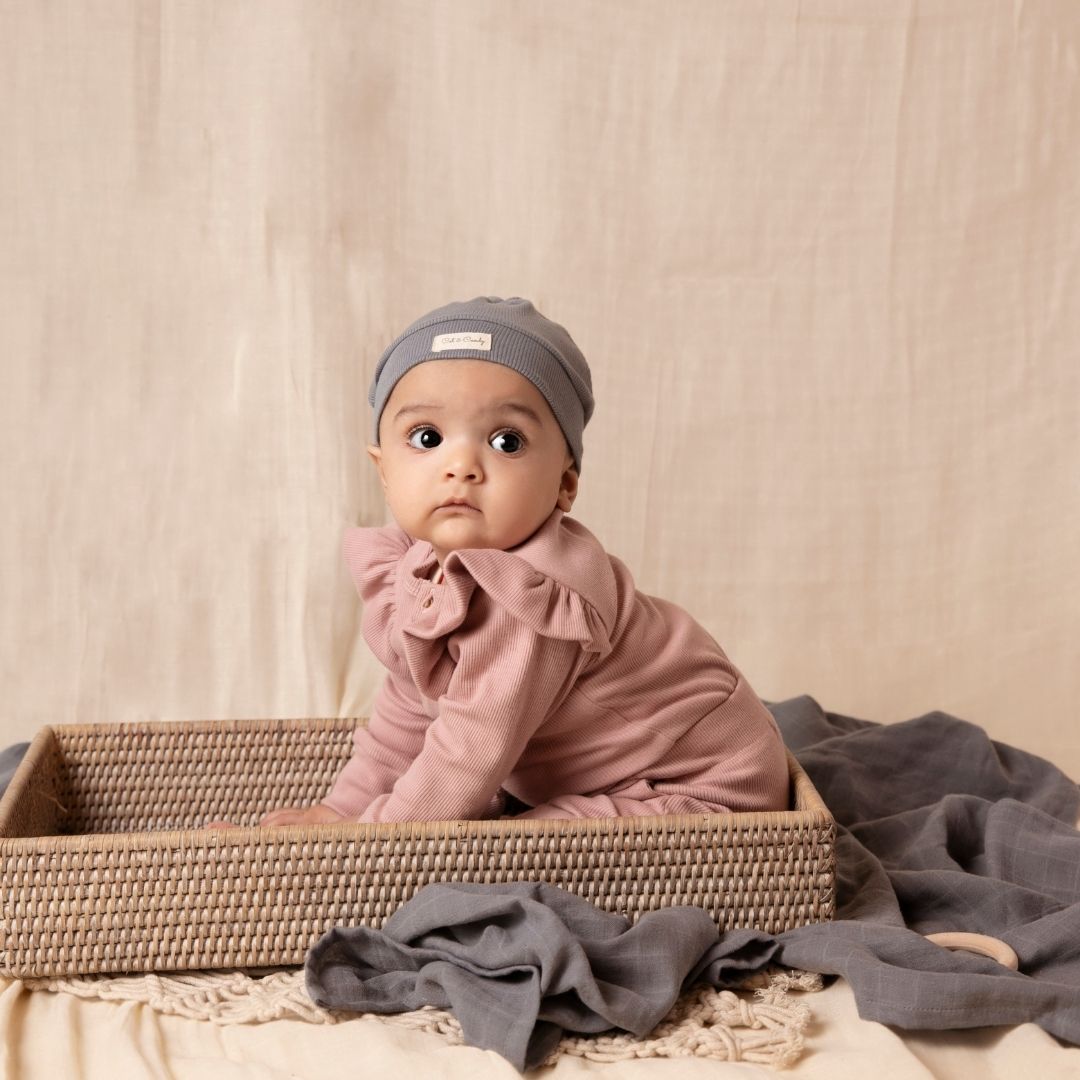 Aqua Organic Muslin Swaddle Wrap for infant baby