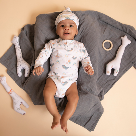 Whale of Time Collection Organic Bodysuit