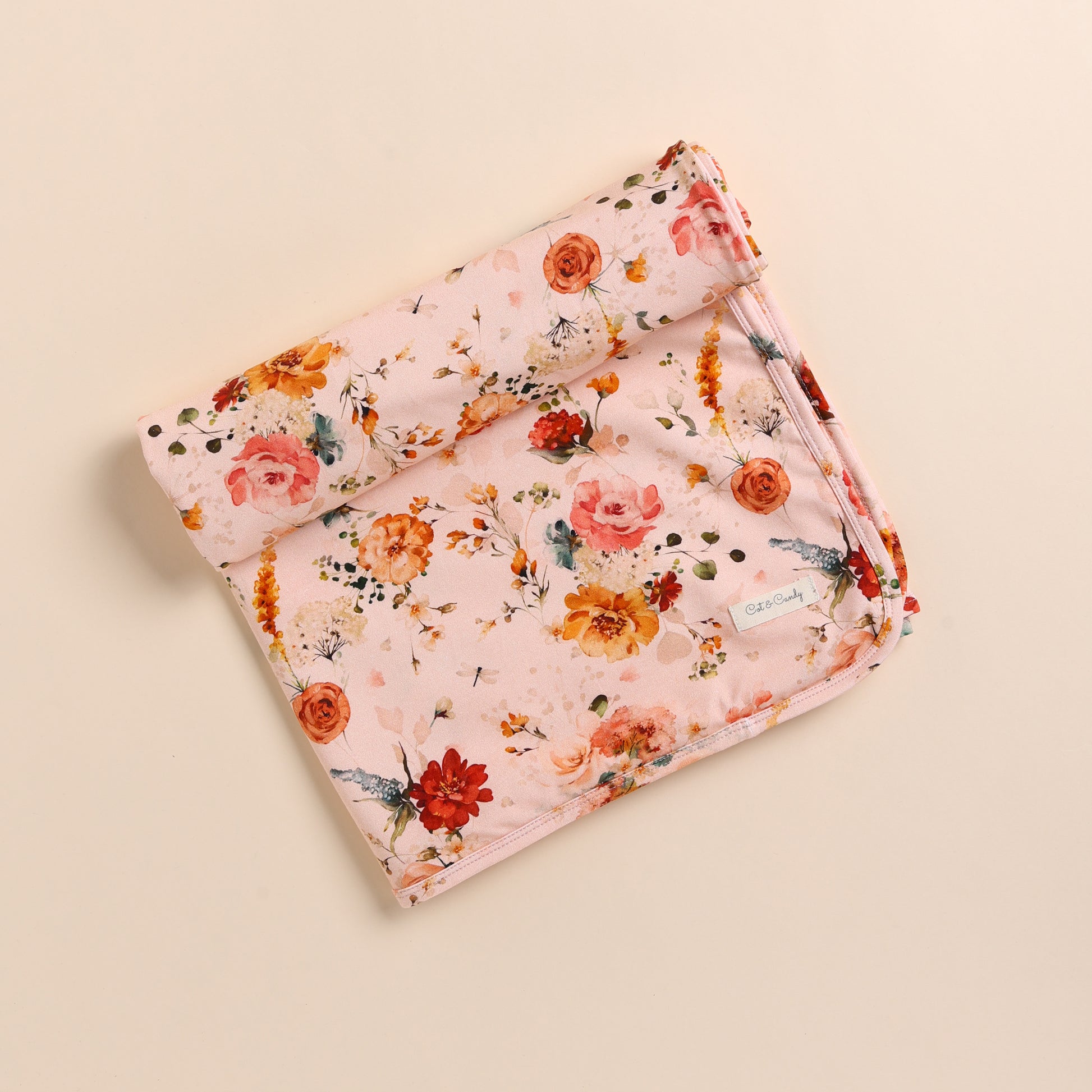 Buy Flora Organic Swaddle Wrap for your newborn to 6 months baby - CotandCandyBaby