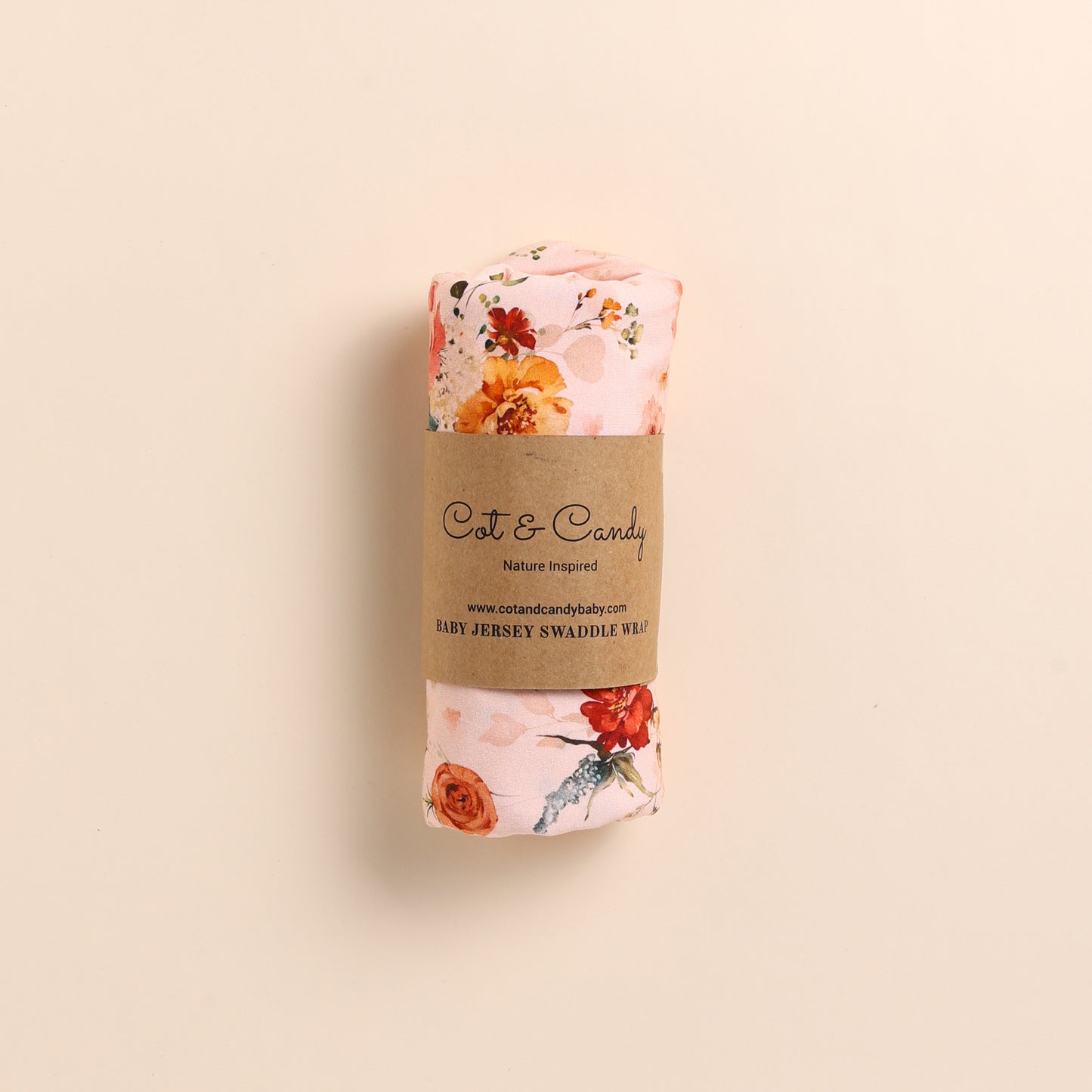 Shop Flora Organic Swaddle Wrap for your 0-6 months baby - CotandCandyBaby
