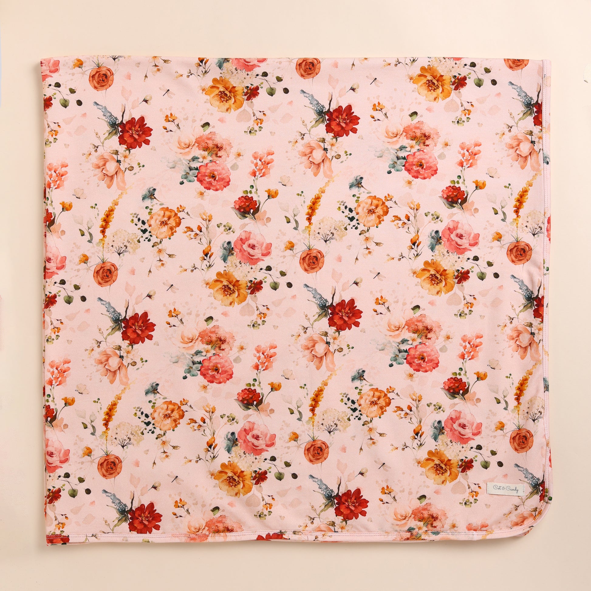Buy Flora Organic Swaddle Wrap for your 0-6 months baby - CotandCandyBaby