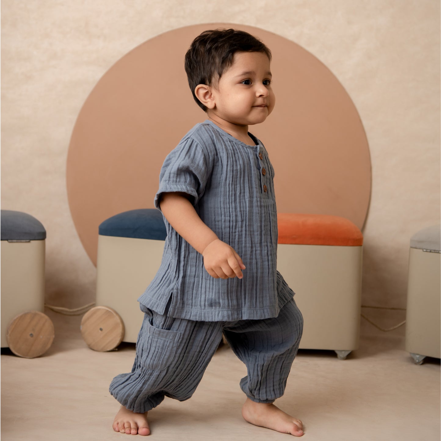 Aqua Organic Muslin Lounge Pants