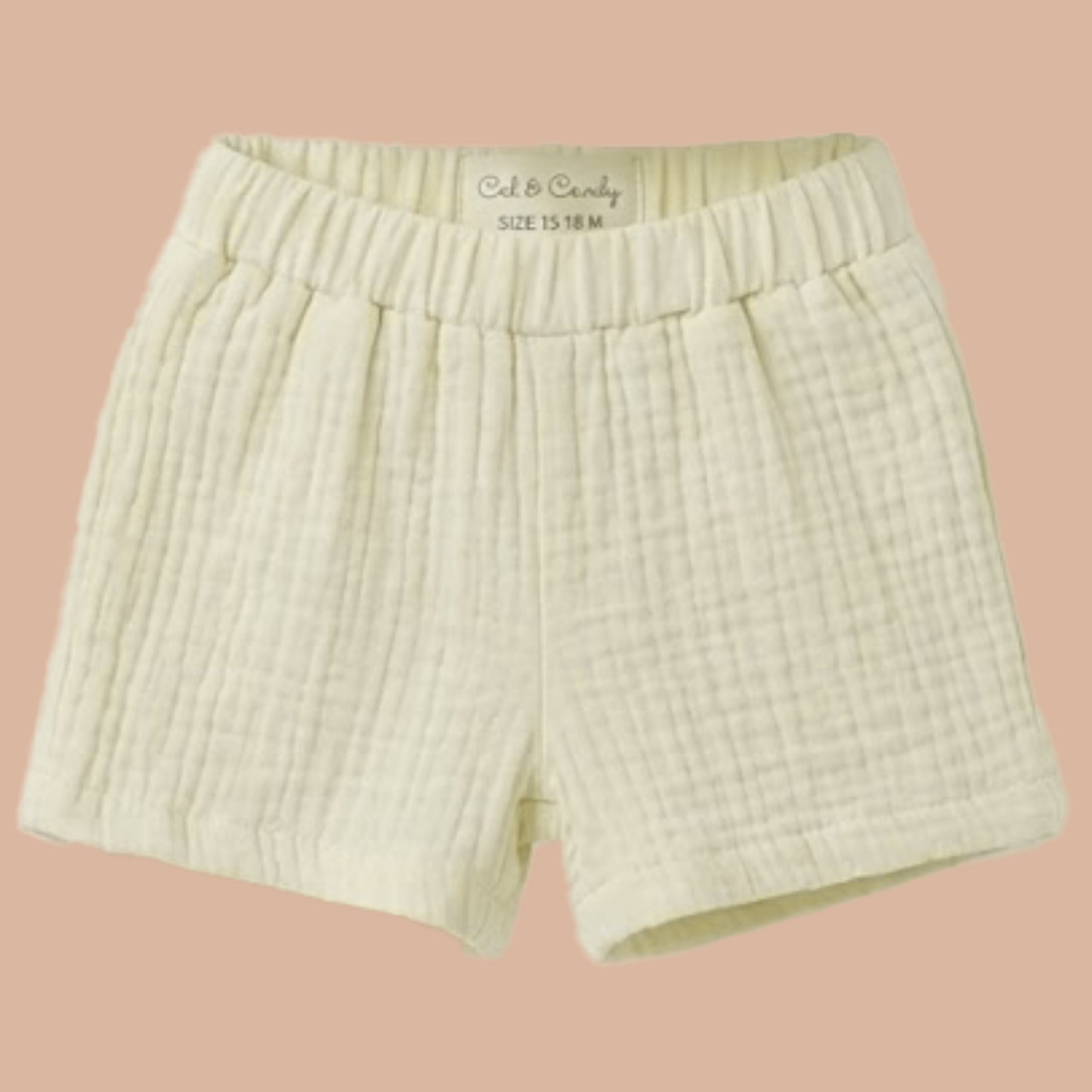 Summer Breeze Organic Muslin Jhabla Set Oversized Shirt with shorts